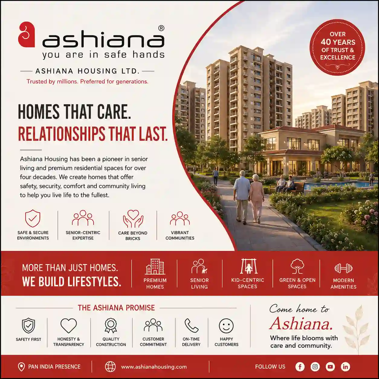 Ashiana Housing official logo